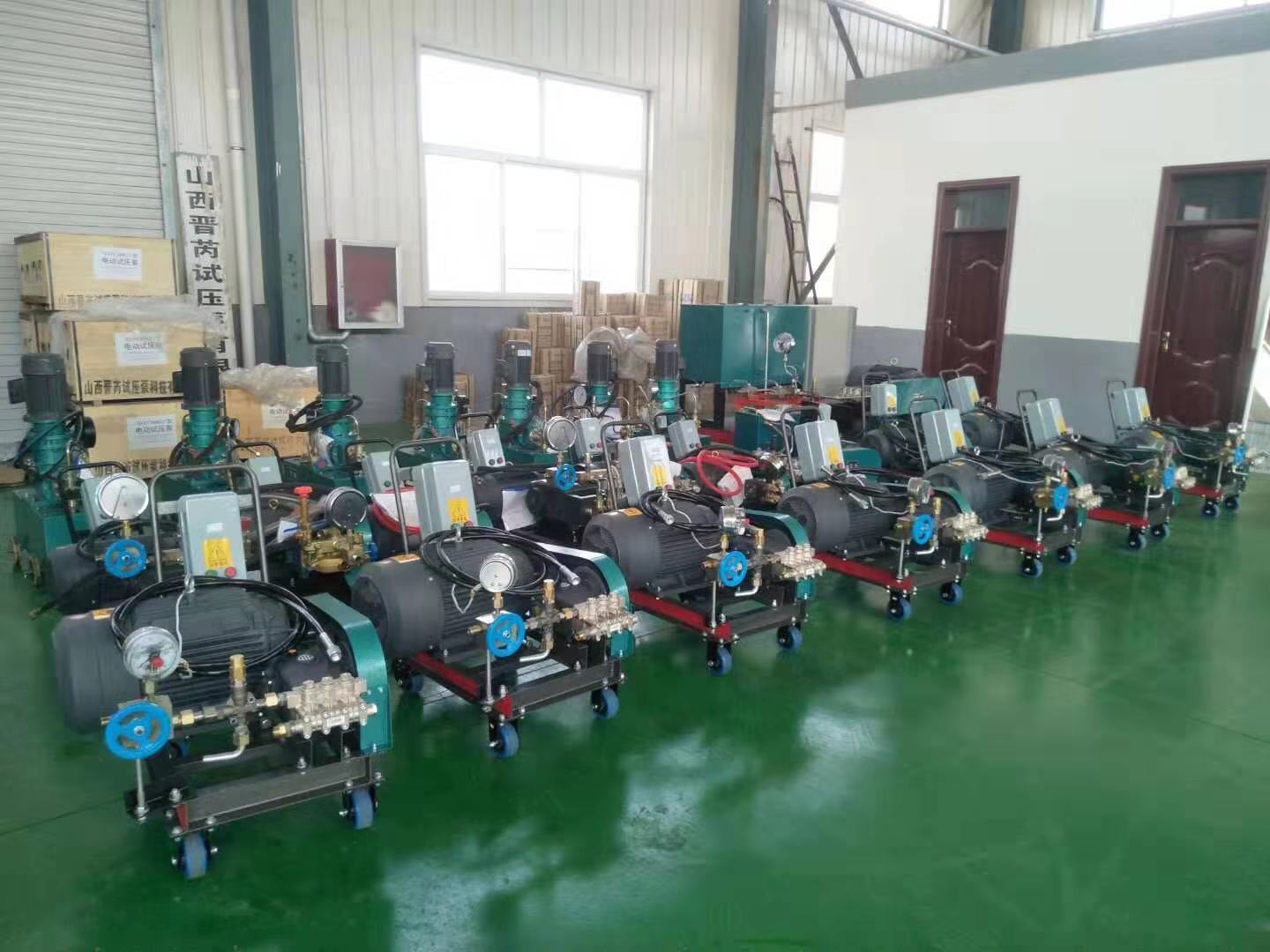出口沙特的 3D-SY600/20電動(dòng)試壓泵
